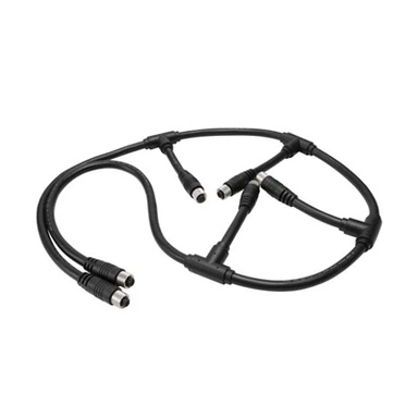 M12 4Kabel s kolíkovým konektorem