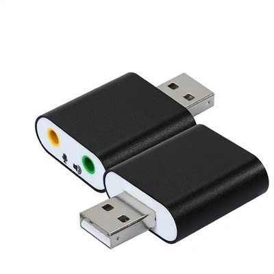 USB audio adaptér Externí stereo zvuková karta
