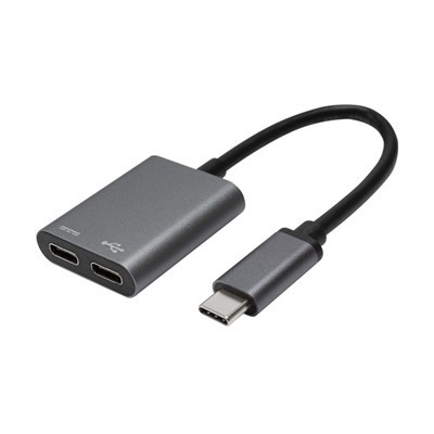 USB C sluchátkový splitter audio adaptérový kabel