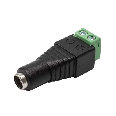 12V DC napájecí konektor Konektorová svorkovnice adaptéru pro LED páskovou CCTV kameru